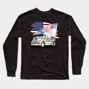 America Truck Long Sleeve T-Shirt